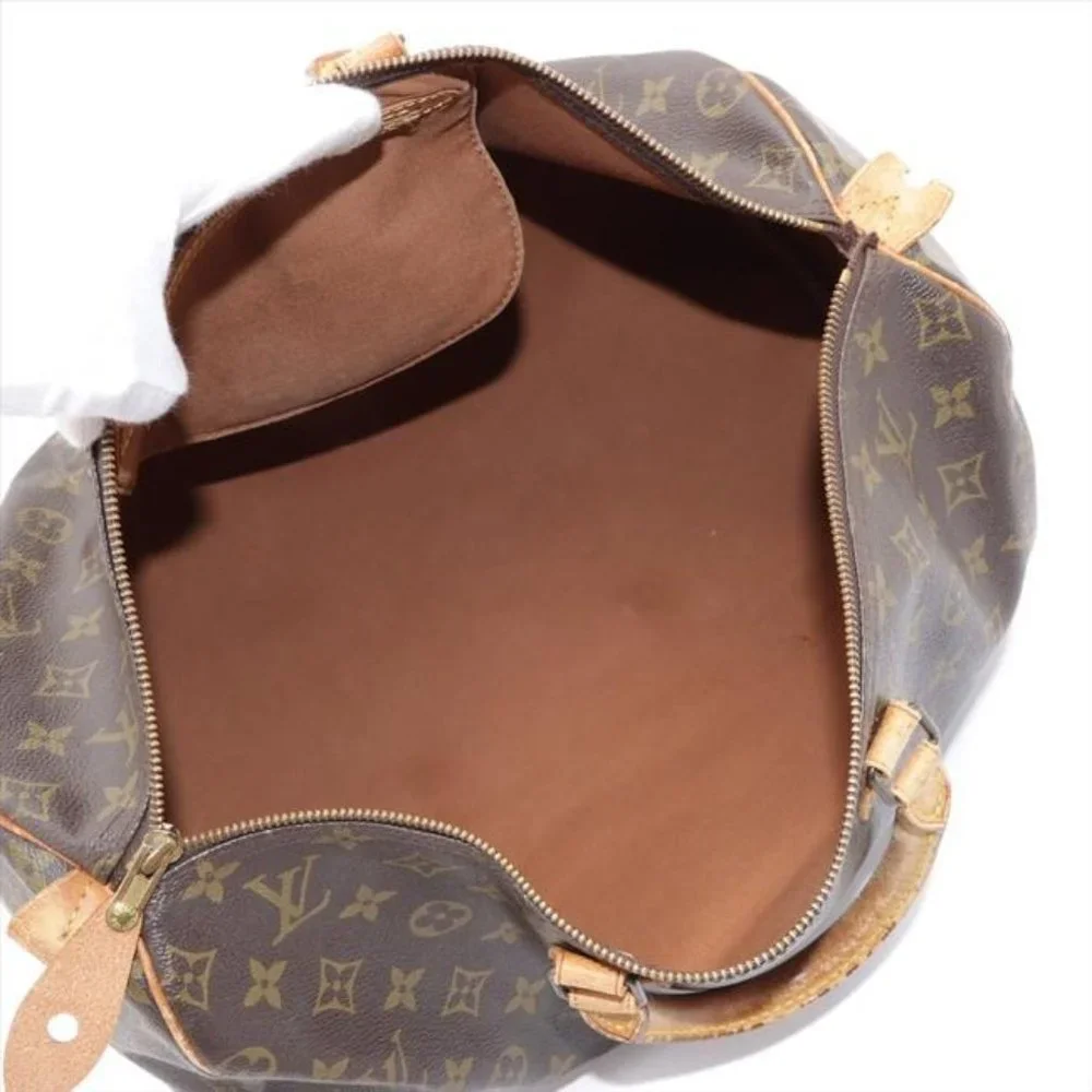 Louis Vuitton Speedy 40 Vintage Brown Monogram Canvas Tote